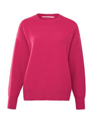 YAYA YAYA Sweater with pointelle detail