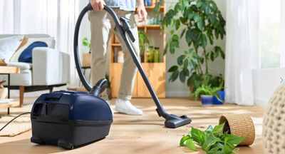 Bosch Serie 4 BGD38BU2 stofzuiger 4 l Trommelstofzuiger Droog 600 W Stofzak