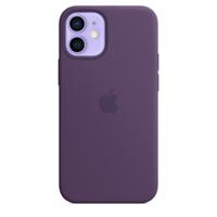 Case with MagSafe - Beschermhoes voor mobiele telefoon - silicone - amethyst - voor iPhone 12 mini
