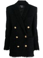 Balmain blazer oversize à boutonnière croisée - Noir