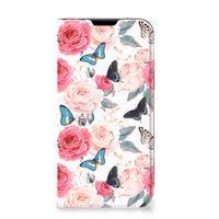 Apple iPhone 14 Plus Smart Cover Butterfly Roses