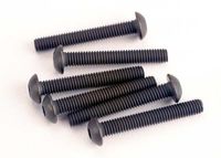 Screws, 3x20mm button-head machine (hex drive) (6)