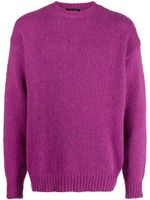 Roberto Collina pull en maille à manches longues - Violet - thumbnail