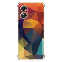 OPPO A17 Shockproof Case Polygon Color