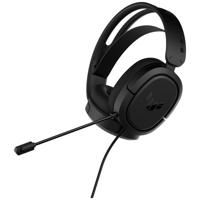 Asus TUF Gaming H1 Over Ear koptelefoon Gamen Kabel Stereo Zwart Microfoon uitschakelbaar (mute), Volumeregeling