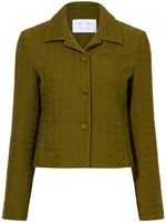 Proenza Schouler White Label veste Quinn en tweed - Vert - thumbnail