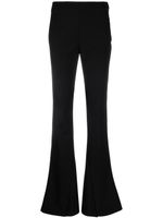 AMBUSH pantalon fendu à taille-haute - Noir