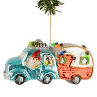 Nordic Light Kerstbal Op Vakantie 15 cm