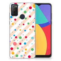 Alcatel 1S (2021) TPU bumper Dots - thumbnail