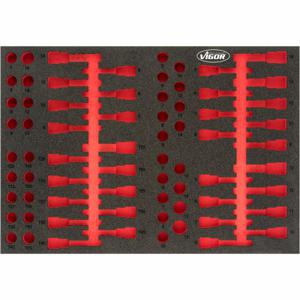 Vigor V4752 accessoire voor opslagdozen Zwart, Rood Verdeelset