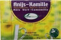 Manzanilla anis infusie