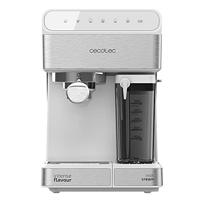 Cecotec Power Instant-CCino Touch Series Bianca Semi-automatisch koffiezetapparaat, melktank, aanraakbedieningspaneel, 20 bar druk, thermoblock, 1350 W, roestvrij staal, wit