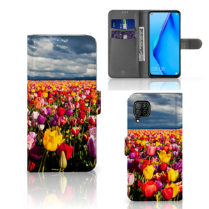 Huawei P40 Lite Hoesje Tulpen