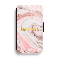 Feminist: iPhone XS Max Flip Hoesje - thumbnail