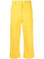 Alberto Biani pantalon ample à coupe courte - Jaune - thumbnail