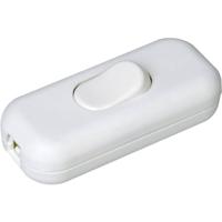 Kopp 191317000 snoerschakelaar met trekontlasting wit 1 x uit/ON 2A 1 st
