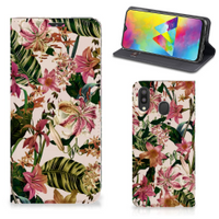 Samsung Galaxy M20 Smart Cover Flowers - thumbnail