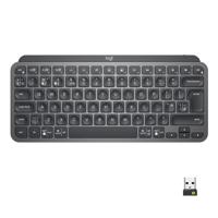 Logitech MX Keys Mini for Business verlicht draadloos toetsenbord, lay-out Engels QWERTY - grijs