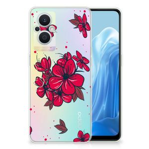 OPPO Reno8 Lite TPU Case Blossom Red