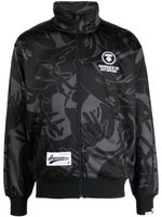 AAPE BY *A BATHING APE® veste zippée à imprimé camouflage - Noir