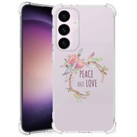 Samsung Galaxy S24 Plus Stevig Bumper Hoesje Boho Text - thumbnail