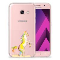 Samsung Galaxy A3 2017 Telefoonhoesje met Naam Horse Color - thumbnail