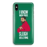 Sleigh Bells Ring: iPhone X Volledig Geprint Hoesje