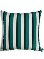 Fornasetti coussin d'extérieur à rayures - Vert