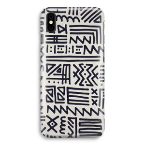 Marrakech print: iPhone X Volledig Geprint Hoesje