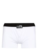 DSQUARED2 culotte à patch logo Icon - Blanc - thumbnail