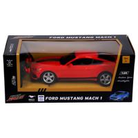 RC Ford Mustang Mach 1 1:24 + Licht Rood - thumbnail