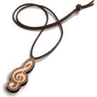 Berben BDKI-GS-N G-sleutel ketting noten / esdoorn