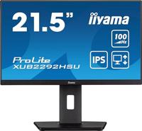 iiyama XUB2292HSU-B6-21,5 inch, IPS, 1920x1080/100Hz, 1H1DP, HEEFT