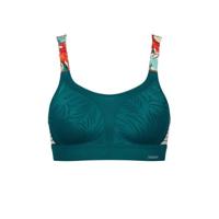 Triumph TOP-level sportbh Triaction Extreme Lite donkergroen