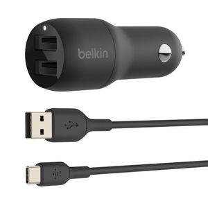 Belkin Boost Charge Auto Zwart