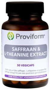 Saffraan 30 mg active & theanine 100 mg