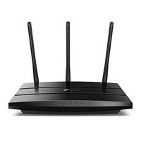 TP-Link Archer A8 Dual Band WiFi Router (600 Mbit/s 2.4GHz, 1300Mbit/s 5GHz), 4 Gigabit LAN Ports, Print/Media/FTP Server, Gastnetwerk