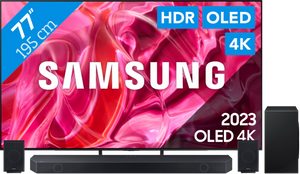 Samsung QD OLED 77S90C (2023) + Soundbar