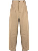 Maison Margiela x Pendleton yoke-checked trousers - Marron