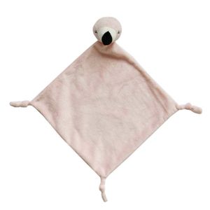 Tutteldoekje roze flamingo 40 cm   -