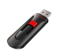 SanDisk Cruzer Glide USB flash drive 256 GB USB Type-A 2.0 Zwart, Rood - thumbnail