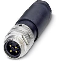 Phoenix Contact 1521339 Sensor/actuator connector, niet geassembleerd 7/8 Aantal polen (sensoren): 4 Stekker, recht 1 stuk(s) - thumbnail