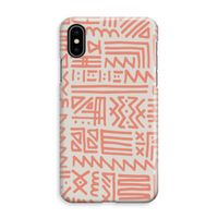 Marrakech Pink: iPhone XS Max Volledig Geprint Hoesje - thumbnail