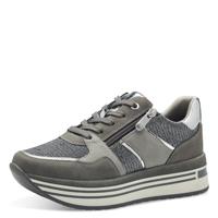 MARCO TOZZI Laced 2-23721-43 Sneakers voor dames, Dk Grey Kam, 38 EU