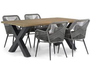 Lifestyle Advance/Cardiff 180 cm dining tuinset 5-delig