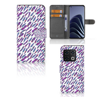 OnePlus 10 Pro Telefoon Hoesje Feathers Color - thumbnail