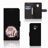 Samsung Galaxy A8 Plus (2018) Leuk Hoesje Boho Stay Wild