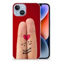 Apple iPhone 14 Silicone Back Cover Liefde - Origineel Romantisch Cadeau - thumbnail