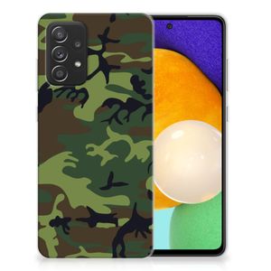 Samsung Galaxy A52 (5G/4G) TPU bumper Army Dark