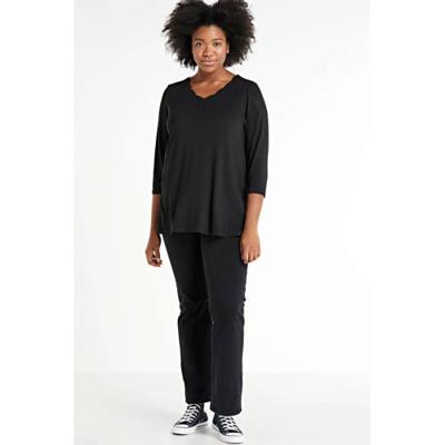 Zhenzi top Frue zwart